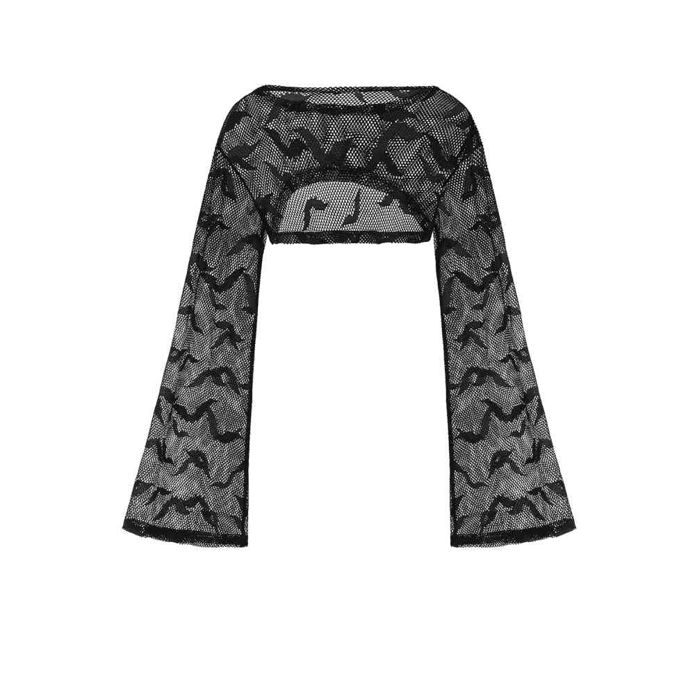 Banned - Selena Crop top - Noir